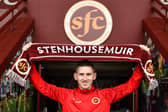 Blair Alston is pictured after joining Stenhousemuir on two-year deal (Pic by Michael Gillen)
