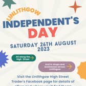 A host of Linlithgow independent businesses will be taking part in the event next Saturday.