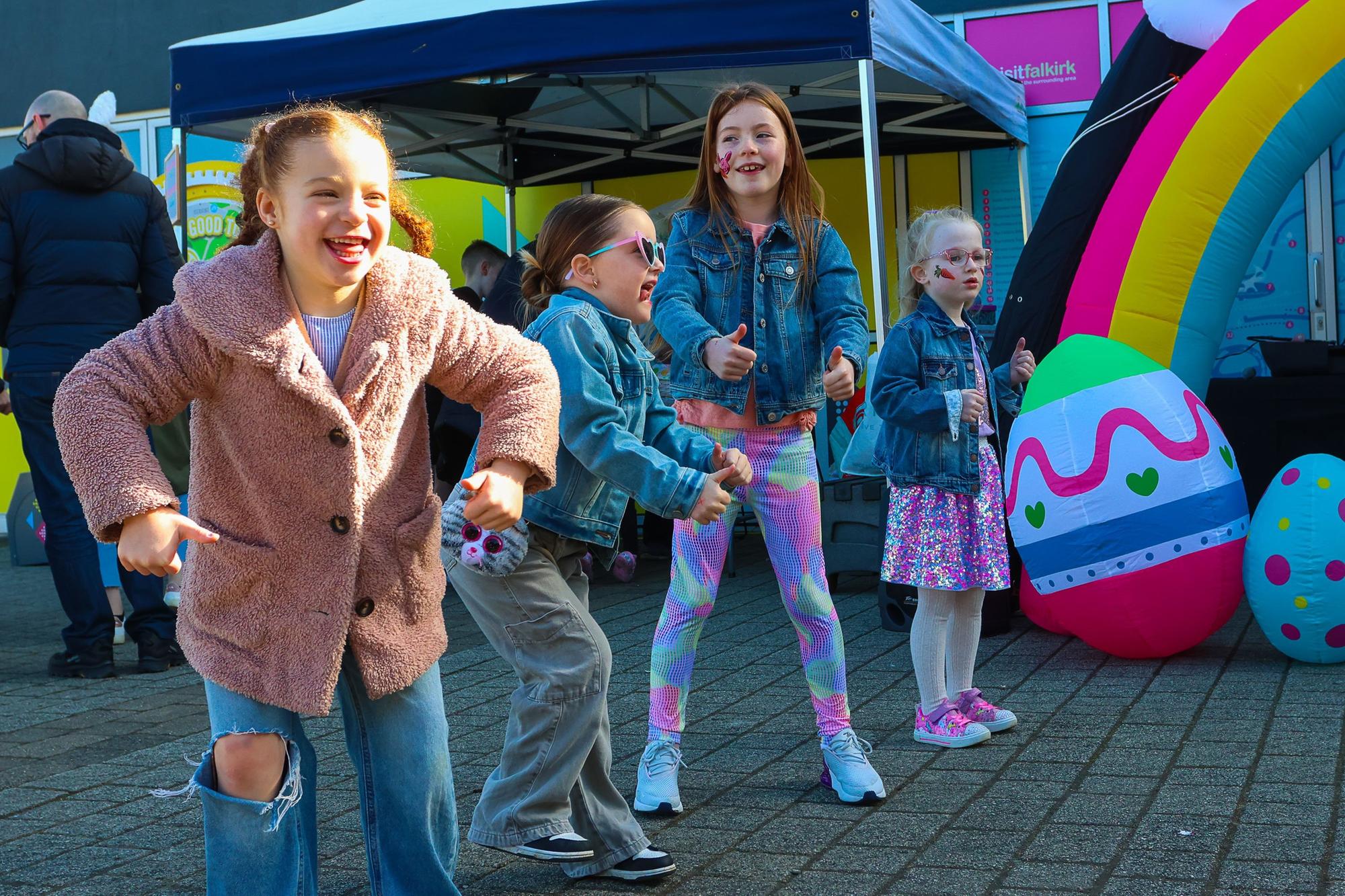 In pictures: Easter celebrations at the Falkirk Wheel
