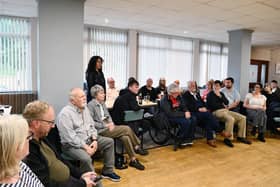 Some of the audience at the hustings. Pic: Michael Gillen