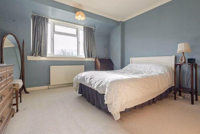 Perfect proportions in this bedroom gives you the chance to house a luxurious bed, as well as furniture to store away your clothes.