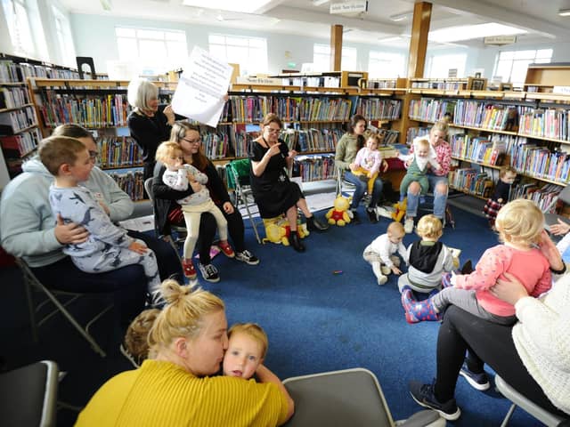 Bookbugs storytelling sessions are one of many activities taking place in libraries across the district