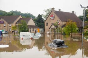 Floods hit the Cadgers Brae Brewer's Fayre back in 2020, now the restaurant appears be one of the Whitbread-owned venues under threat of closure (Picture: Scott Louden, National World)