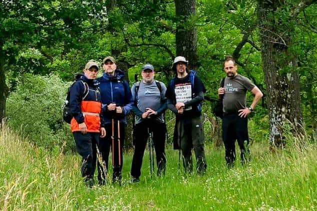 The West Highland Way team.