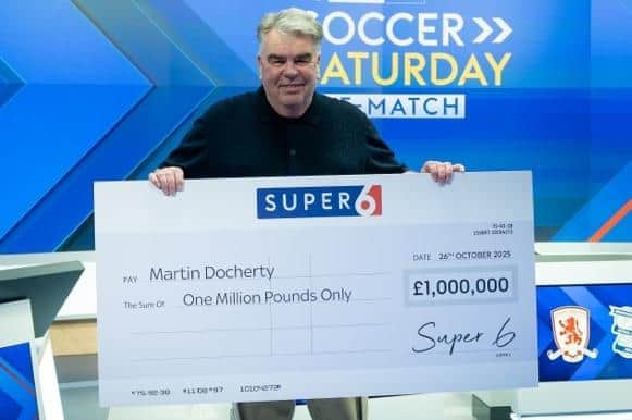Sensational £1 million win for Grangemouth football fan Martin Docherty