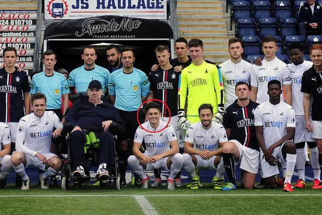 James stood out amongst the players, who included Scott Shepherd, Myles Hippolyte and Jonny Mitchell, now of Brentford. Picture: Michael Gillen