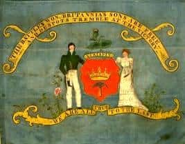 A Shoemakers Banner from 1832.