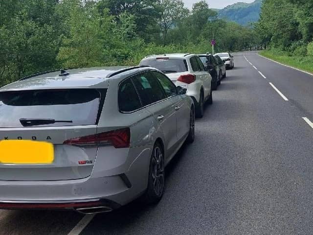 Police will be stopping and checking vehicles on the busy road (Picture: Submitted)