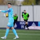 PJ Morrison saved a penalty on his Falkirk debut when he came on as a substitute in his first spell at the club on loan (Picture: Michael Gillen)