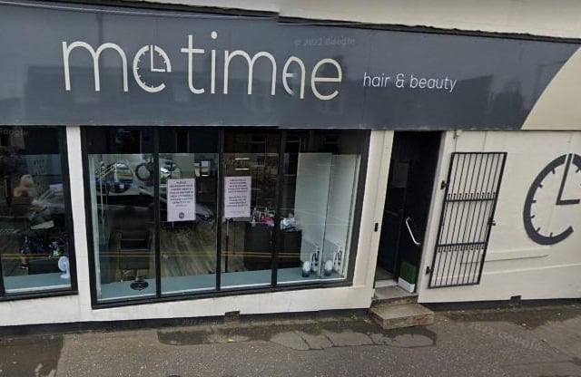 Metime Hair and Beauty,
Mary Street,Laurieston