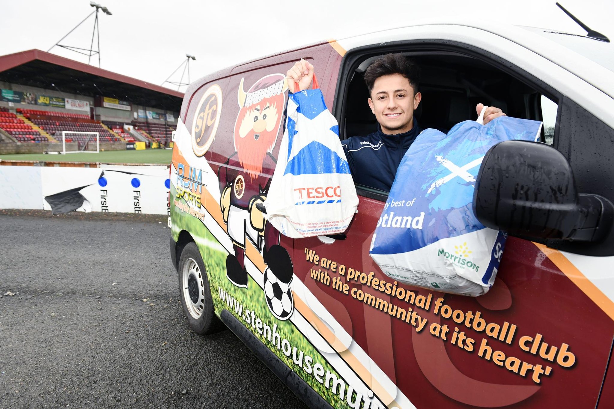 Stenhousemuir FC community help hotline supporting hundreds of families |  Falkirk Herald