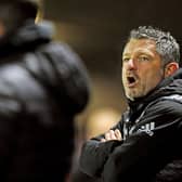 Former Falkirk coach Tony Docherty will aim to help Forfar in their battle against relegation from League 1