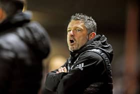 Former Falkirk coach Tony Docherty will aim to help Forfar in their battle against relegation from League 1