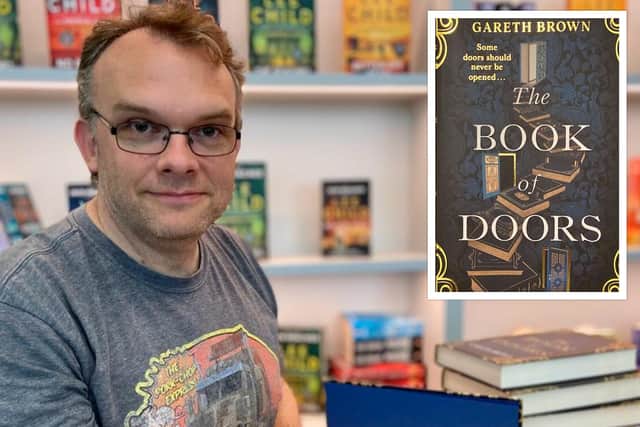 Gareth Brown is delighted The Book of Doors had already received such praise, ahead of its release on February 15.