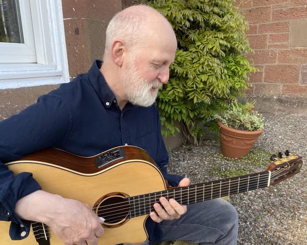 Don Paterson will be letting his guitar playing provide the poetry in Linlithgow on Friday
(Picture: Submitted)