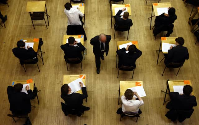 Tough questions were asked about next year's exams. Picture: PA Wire.