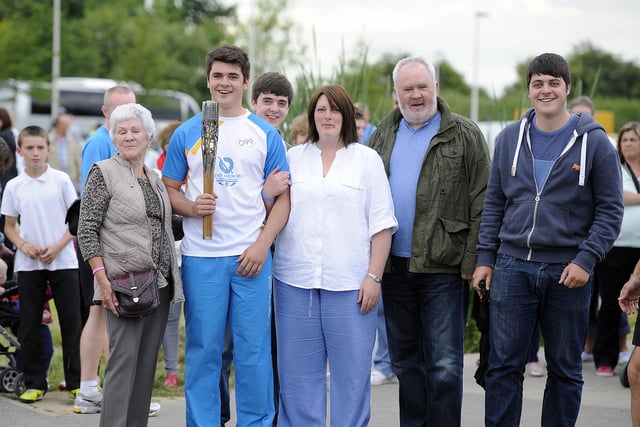 Queen's Baton Relay, Day 11, Kelpies and Helix leg.