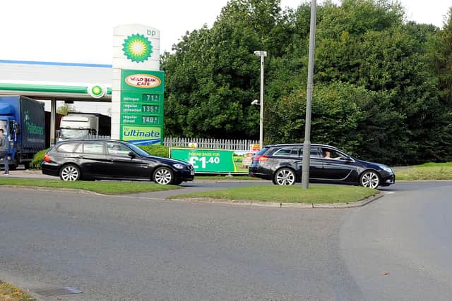 The BP service station at Earls Gate Roundabout will soon be installing two new electric vehicle charging points