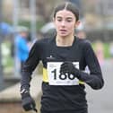 Corri McGougan is off to the Mini London Marathon after winning the under-15 girls’ 4k race (Pictures: Neil Renton/Falkirk Vics)