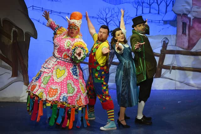 Last year's FTH panto, Beauty and the Beast, was enjoyed by audiences until the run was cut short by new Covid-19 restrictions imposed by the Scottish Government.  (Pic: Michael Gillen).