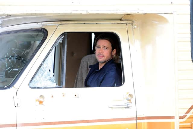 Back in 2011 Brad Pitt was filming scenes in Grangemouth for the 2013 film World War Z - now a new BBC drama is due to start shooting in the town over the coming weeks (Picture: National World)