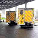 There are still long waits for many at A&E in Forth Valley Royal Hospital