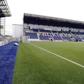 The Falkirk Stadium is empty at the moment with training cancelled and staff working from home till Monday