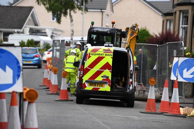 A number of roadworks have been planned across the Falkirk area. Picture: John Devlin.