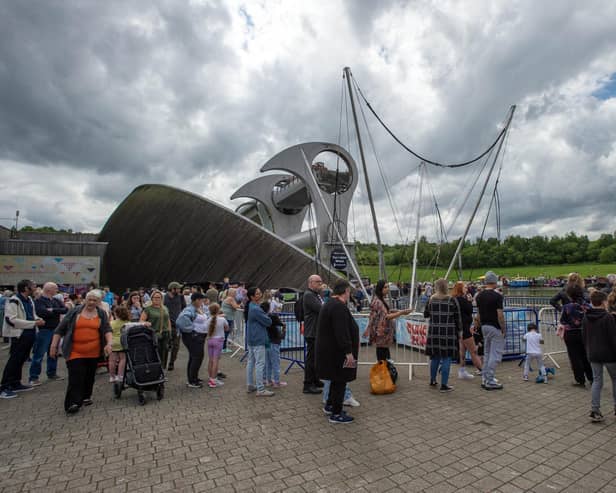 Revolution Festival was back this year at the Falkirk Wheel and proved a hit with visitors.  (Pics: Garry F McHarg)