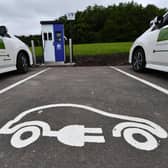 The on-street electric vehicle charging roll-out has got underway in the Edinburgh Council area. Stock photo by John Devlin.