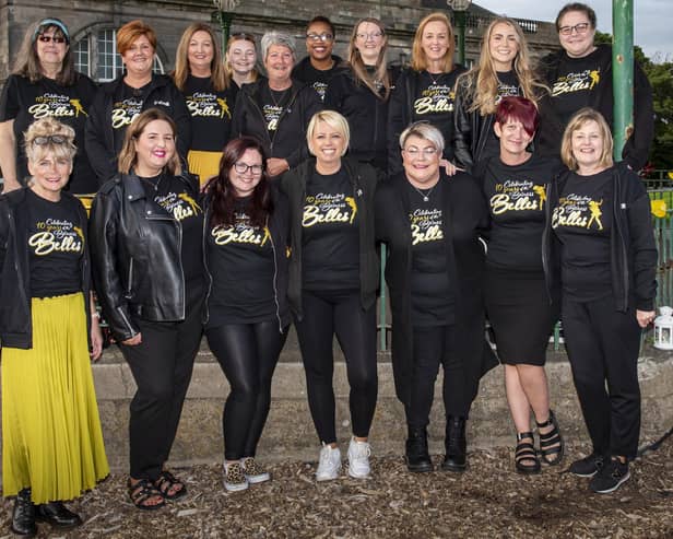 Belles held a free outdoor concert in the Glebe in August to celebrate their 10th anniversary. (Pic: David Queenan)