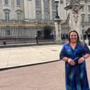 Clare Mcmurchie, a social care manager from Falkirk, was invited to attend this season’s royal garden party at Buckingham Palace.
