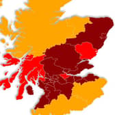 Interactive map shows which level each area of Scotland is now in as Nicola Sturgeon makes latest announcement