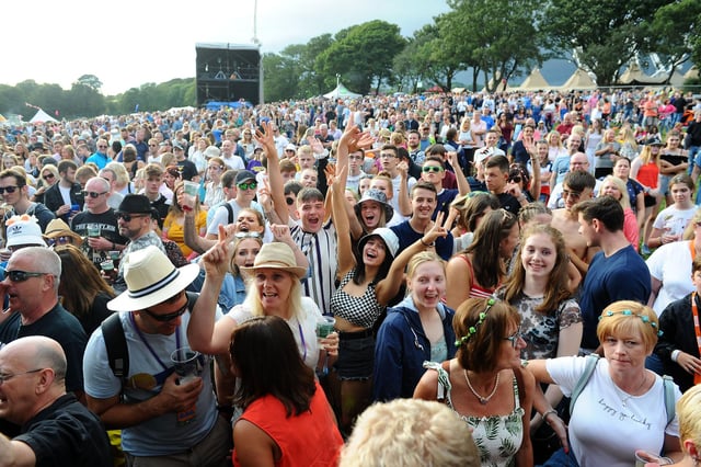 Organisers of the 2021 Party at the Palace in Linlithgow have been forced to cancel the festival. Pic: Michael Gillen.