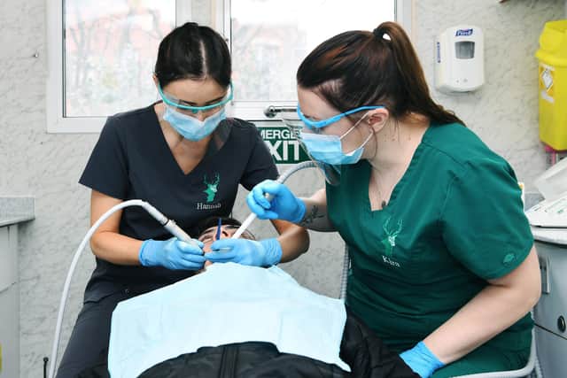 Dental care centres are being set up across Forth Valley for emergency treatment