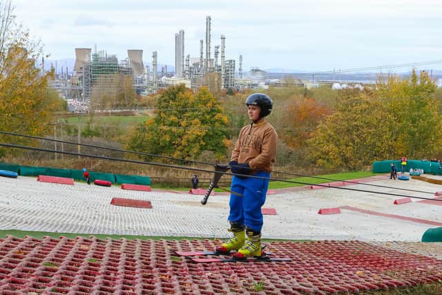 Falkirk Council says its strategic property review had been a success. It saw centres including Polmonthill Snowsports Centre move into community ownership. Pic: Scott Louden