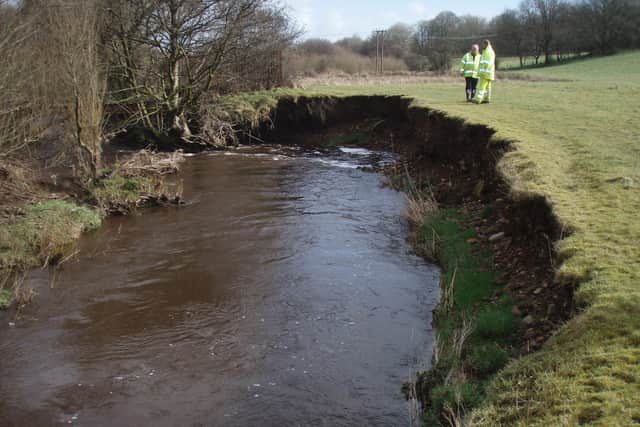 The works will be carried out on the Bonny Water riverbank for four weeks