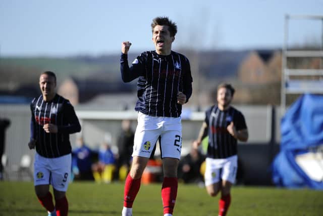 Charlie Telfer scored the Bairns second goal last weekend