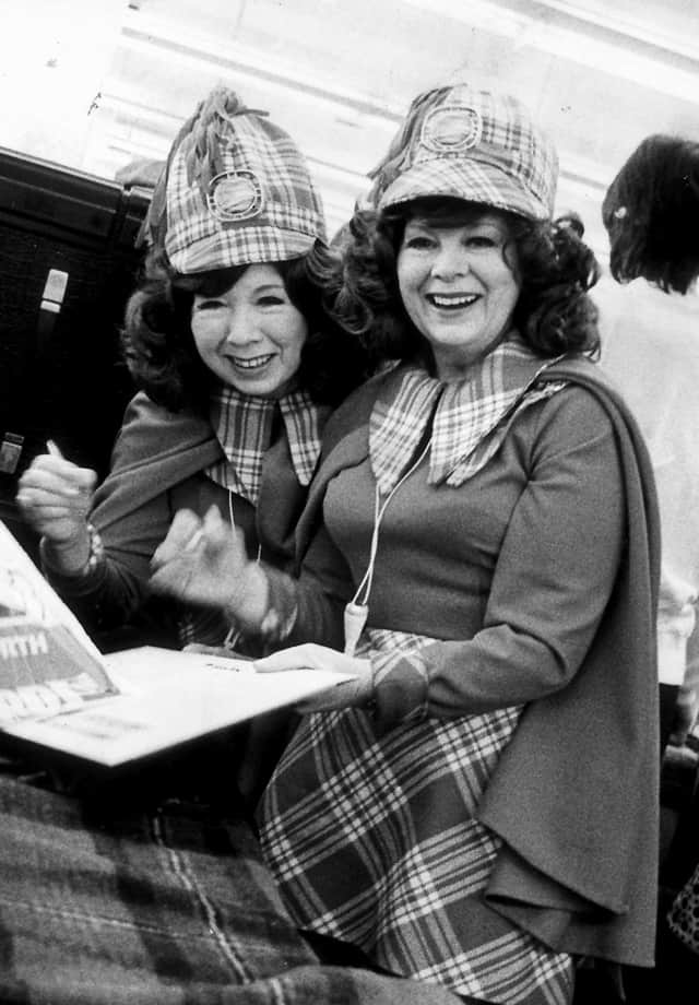 Scottish entertainers Fran and Anna sported the tartan look - but is it outdated in 2020?