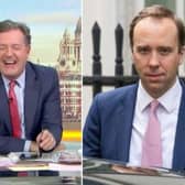 Piers Morgan announces Government's 201-day boycott of Good Morning Britain is over with Matt Hancock set to appear