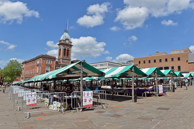 Chesterfield market reopens