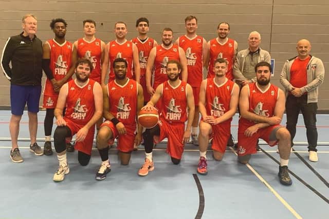 Falkirk Fury senior men opened their competitive campaign with a Scottish Cup victory against Renfrew Rocks (Photo: Falkirk Fury)