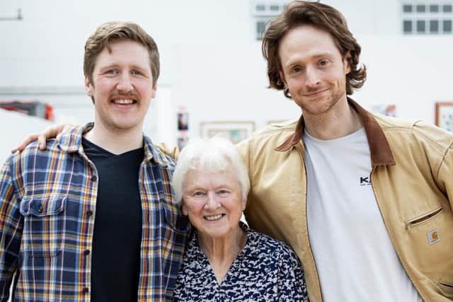 Rhys Anderson, Sylvia Dow and Andrew Rothney bring story to life. Pic: Contributed