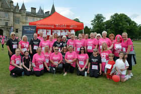 Representatives from Slimming World took part in the fundraising event.