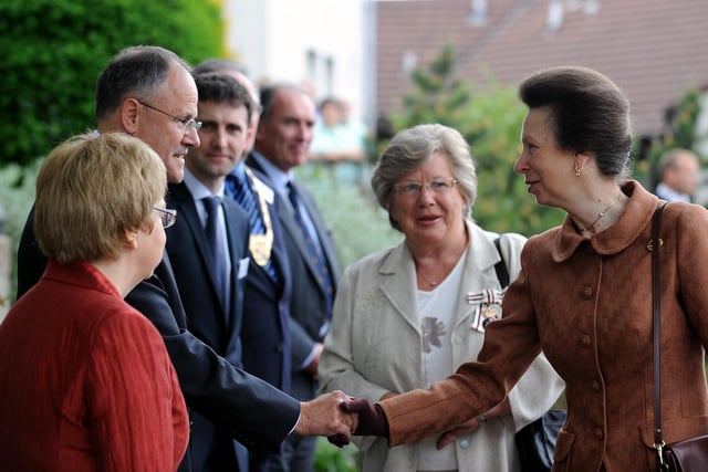Anne, Princess Royal visit