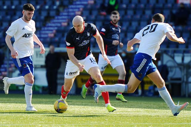 Falkirk hosting Cove Rangers in April (Picture: Michael Gillen)