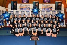 Sapphire Cheer and Dance are fundraising after being selected for AllStar Worlds in Florida next year. Pic: Michael Gillen