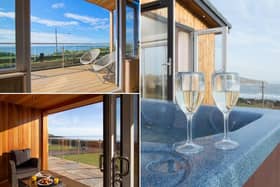 A glass of bubbly is always better with that view.