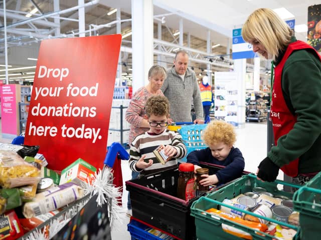 Every Tesco store in the country, including Linlithgow, Bo’ness and South Queensferry, will be hosting the winter food collection.