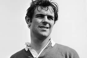 Mystery Player: Who is this Scotland centre, pictured below, who played for Highland, Edinburgh University and Gala? (Photo: Reg Speller/Fox Photos/Hulton Archive/Getty Images)